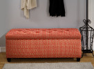 easy to close shoe storage bench